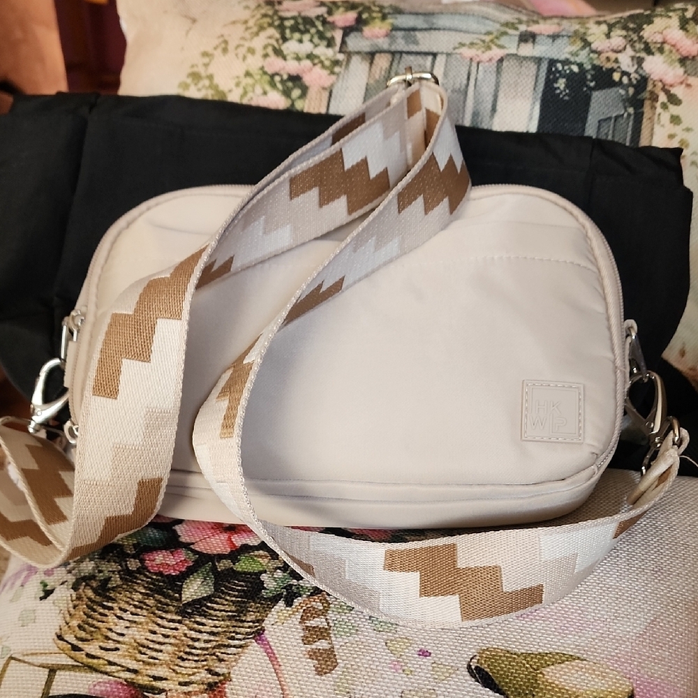 IHKWIP Cream Crossbody Bag